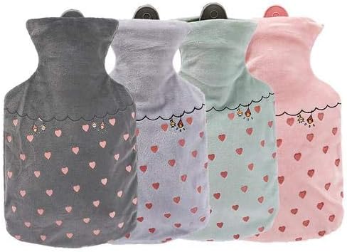 Augneveres Hot Neck Protection U Shape Hot Water Bag With Plush Fabric Electric Heating Warmer Relieve Pressure Pillow