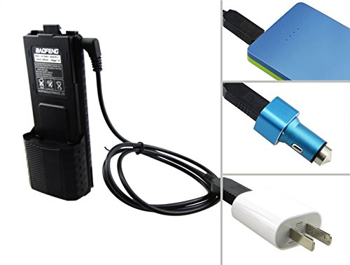 image for 2Pack Xfox Usb Smart Charger Vehicle Charging Cable(DC 5V Input) for B
