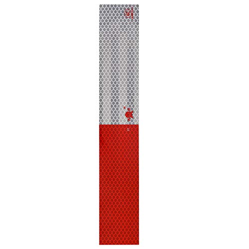 image for ANKIA Red White Micro Prismatic Sheeting Reflective Tape 2