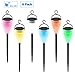 Aglaia Color Changing Solar Lights Outdoor, Pack of 6, with 7 Colors and 3 Lighting Modes for Yard, Path, Lawn and Landscape