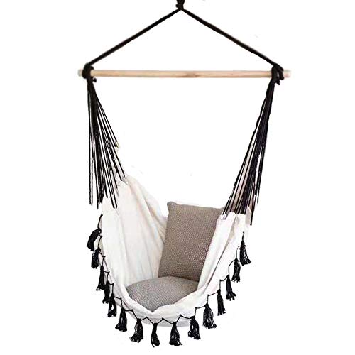 L&QQ Swing Hanging Chair,Hammock Swings Outdoor Indoor Garden Chair for Balcony Bedroom