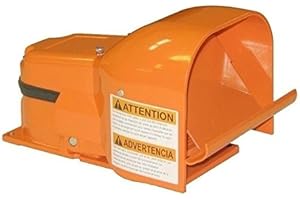 SSC Controls G500-MO-GT Foot Switch with Front Gate, Electrical, Momentary Action, Heavy Duty, Single Pedal, Industrial, SPDT