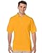 Gildan Adult DryBlend Jersey Short Sleeve Polo Shirt (XL) (Gold)