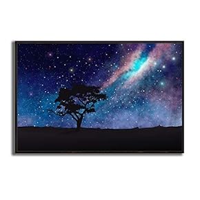 Framed Canvas Wall Art for Living Room, Bedroom Dreamland Theme Canvas Prints for Modern Home Decoration Ready to Hang - 16"x24" inches