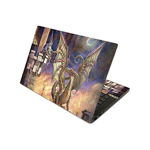 MightySkins Skin Compatible with Razer Blade Stealth 13.3" (2019) - Wizard Fire…