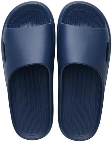 Amazon スリッパ サンダル シャワーサンダル ベランダ スリッパ 超軽量 滑り止め 柔らかい 抗菌 防臭素材 室内 バスルーム お風呂 自宅用 男女兼用 来客用スリッパ 通年適用 厚底 レッド 22 5 23cm ネイビー 25 0 25 5cm バススリッパ ホーム キッチン