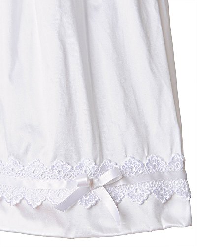 Mariana 9 Month Silk Christening Gown White