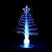 ANGROC Christmas Decorations, Mini Lighted Up Christmas Tree, USB Tabletop X'Mas Tree Lights with Color Changing and Star Toppers, for Room Table Fireplace Home Office Xmas Holiday Decor