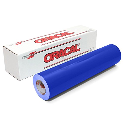 Oracal 651 Glossy Permanent Vinyl 12 Inch x 6 Feet - Brilliant Blue