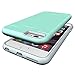 Wire Drawing Shockproof Armor Case TPU+PC Card Slot Holder for iPhone 6s Plus 6PLUS (Green)