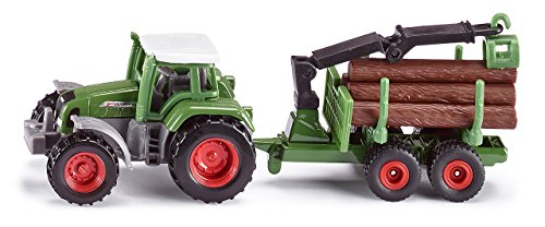 Siku Series 16 Tractor with Forest Trailer
