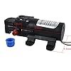Eshion-Medog-12V-DC-135-GPM-116PSI-Diaphragm-Water-Pressure-Washdown-pump-5LPM-pump-head-165foot-for-CaravanmarineRVboat-Agricultural-Spraying-build-in-pressure-switch