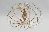 Flow Ring Kinetic Spring Toy in color! ROSE GOLD