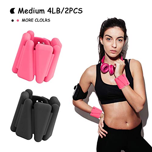 Ankle Weights Set For Women Men Workout Adjustable Wrist & Ankle