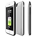 iPhone 7 Plus Battery Case,Ruky 7500mAh Protable Ultra Slim Extended Charging Backup Battery Case Rechargeable Power Bank Charging Case for iPhone 7 Plus - (Silver)