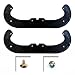 Toro Power Lite 418 / Power Clear 518 OEM Paddle Kit with OEM Replacement Scraper