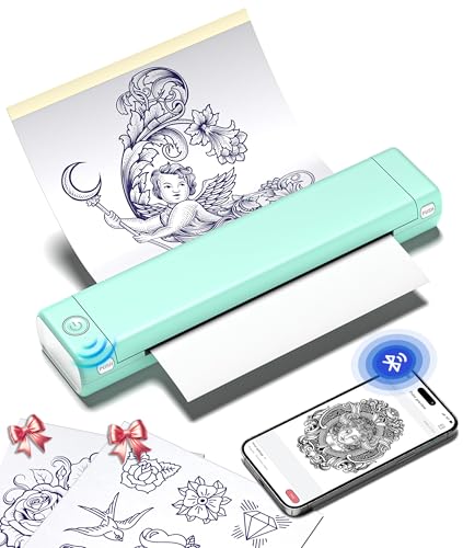 Phomemo M08F Tattoo Drucker Schablone Drucker Thermodrucker Tattoo