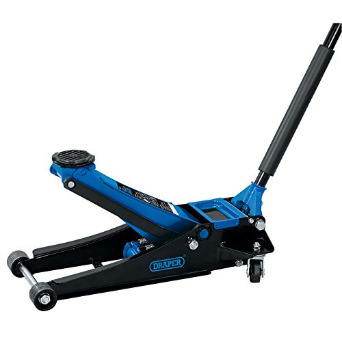 Draper 66864 Low Entry Trolley Jack 2.25 Tonne – Blue