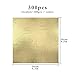 Gold Leaf Sheets 300 Imitation Gold Leaf Silver Leaf Rose Gold Leaf for Gilding Crafting, DIY Arts Project Crafting Decoration,Cake Decorating, Makeup Health & Spa, 16x16cm (3 Color)