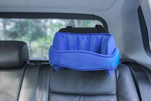 StoHua Toddler Car Seat Head Support Neck Pillow Strap - Kids and Baby Safety Neck Relief Head Support Band Sleep Strap with Adjustable Belt(Pink)