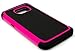 Bastex Galaxy S7 Case, Heavy Duty Slim Fit Hybrid Armor Premium Dual Shock Rubber Silicone Cover with Hard Protective Case for Samsung Galaxy S7 (Hot Pink)