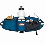 Waterproof, Nylon Hydration Belt for Hiking and Running - Waist Pack with 24 Ounce Water Bottle