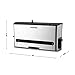 Gourmia GVS445 Sealing System-Vertical Space Saving 8 Function Sealer, Preserve or Vacuum for Sous Vide, Silver