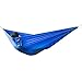 G4Free Portable Hammock - Lightweight Pure Color Nylon Fabric Parachute Hammock For outdoor Camping, Hiking,Travel, Hammock Ropes & Steel Carabiners included