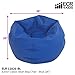 ECR4Kids Junior Classic Bean Bag Chair, Blue (26