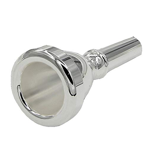 Standard Tuba Mouthpiece Bass Horn with Box and Microfiber Cleaning