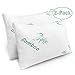 Pillows for Sleeping - 2 Pack Cooling Shredded Memory Foam Bed Pillows with Bamboo Hypoallergenic Covers (Queen Size) primary