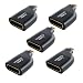 CableCreation USB C to DP 4K, [5-Pack] USB Type C (Compatible Thunderbolt 3) to DisplayPort&nbsp;Adapter, Compatible with MacBook Pro, MacBook Air 2018,iPad Pro, iMac 2017, Chromebook Pixel,13/15,Black primary