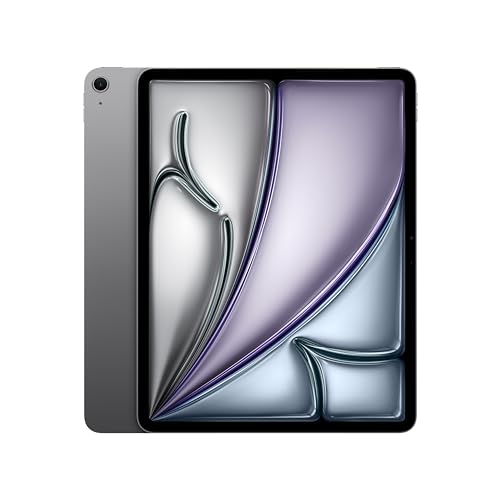 Apple 2024 13 インチiPad Air (M2): Liquid Retina ディスプレイ、512GB、横向きの 12MP フロントカメラ/12MP バックカメラ、Wi-Fi 6E、Touch ID、一日中使えるバッテリー - スペースグレイ