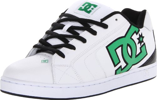 black and green dc shoes