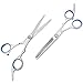 Professional Hair Scissors Barber Hair Cutting Scissors/Shears (6.5 inch) Haircut Scissors Kit/Thinning Shears/Texturizing Scissors Set