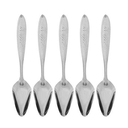 5Pcs Parrot’s Milk Powder Stainless Steel Spoon for Pet Birds Feeding Spoons