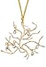 Disney Beauty and the Beast Official Movie Merchandise Tree of Life Pendant Necklace