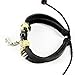 November's Chopin Unique Beads Braided Leather Adjustable Wrap Bracelet