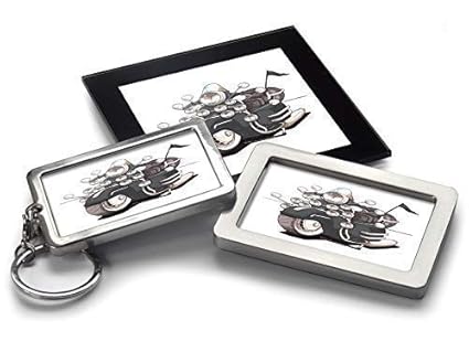 Koolart - Posavasos con diseño de Dibujos Animados de Vespa ...