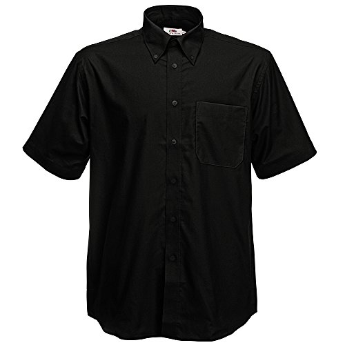 Camisa Oxford de manga corta Fruit of the Loom