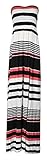 Forever Women's Sweetheart Stripes Strapless Long Maxi Dress, Coral Stripe Print, 18/20 Plus