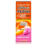 Children's Motrin Oral Suspension, Bubble Gum, 4 Oz