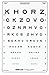 Sloan Translucent Letter Eye Chart