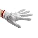 J.S.U Medium White Cotton Heavy Duty Gloves - 12 Pairs