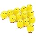 WEWILL 36pcs Easter Chicks Mini Chicks Chenille, 1.5 Inches Small Cute Fluffy Yellow Chicks Plush Party Favors Kids Easter Egg Bonnet Easter Basket Filler Decoration