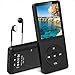 AGPTEK A02 8GB & 70 Hours Playback MP3 Lossless Sound Music Player (Supports up to 128GB),Black primary