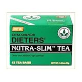 SIX Boxes of Triple Leaves Nutra-slim Tea 12 Tea Bags
