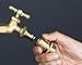 GORILLA EASY CONNECT Garden Hose Quick Connect Fittings. ¾ Inch GHT Solid Brass. (4)