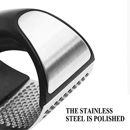 image for HOXHA Garlic Press Squeezer, Stainless Steel Mincer Ginger Crusher Pee