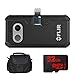 FLIR ONE Pro Thermal Imaging Camera for iOS (435-0006-02) w/Compact Deluxe Gadget Bag + 32GB MicroSD Memory Card and 1 YR CPS Enhanced Protection Pack Essential Bundle